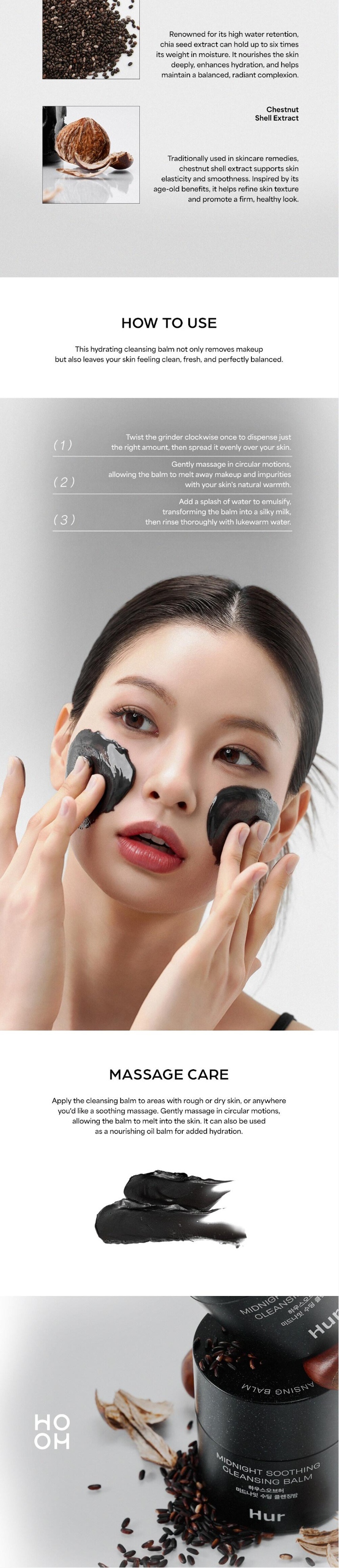 House of Hur Midnight Soothing Cleansing Balm 50ml