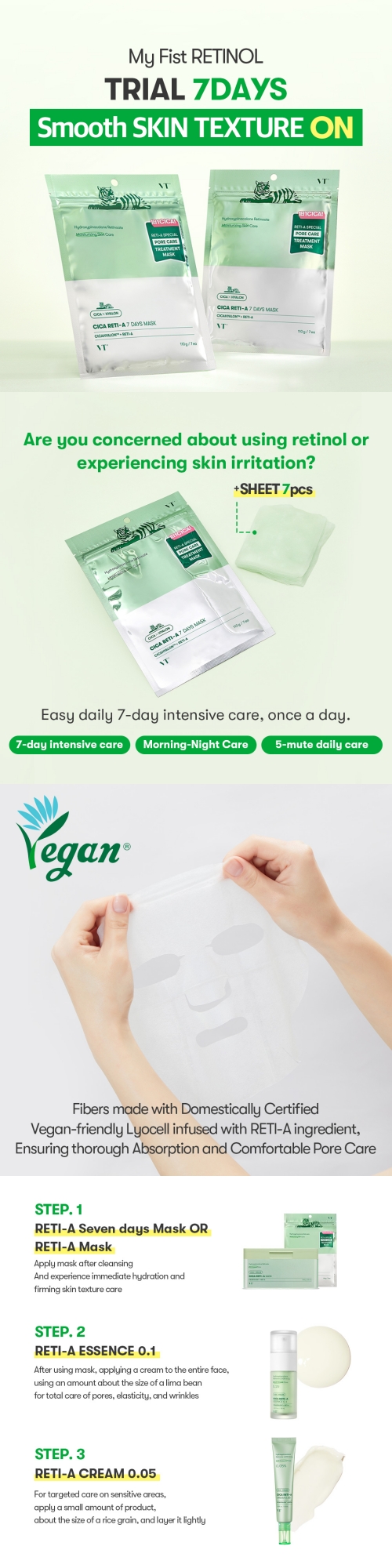 VT Cica Reti-A Mask (30ea)