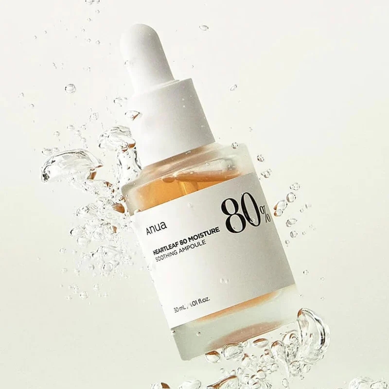 ANUA HEARTLEAF 80% MOISTURE SOOTHING AMPOULE 30ml