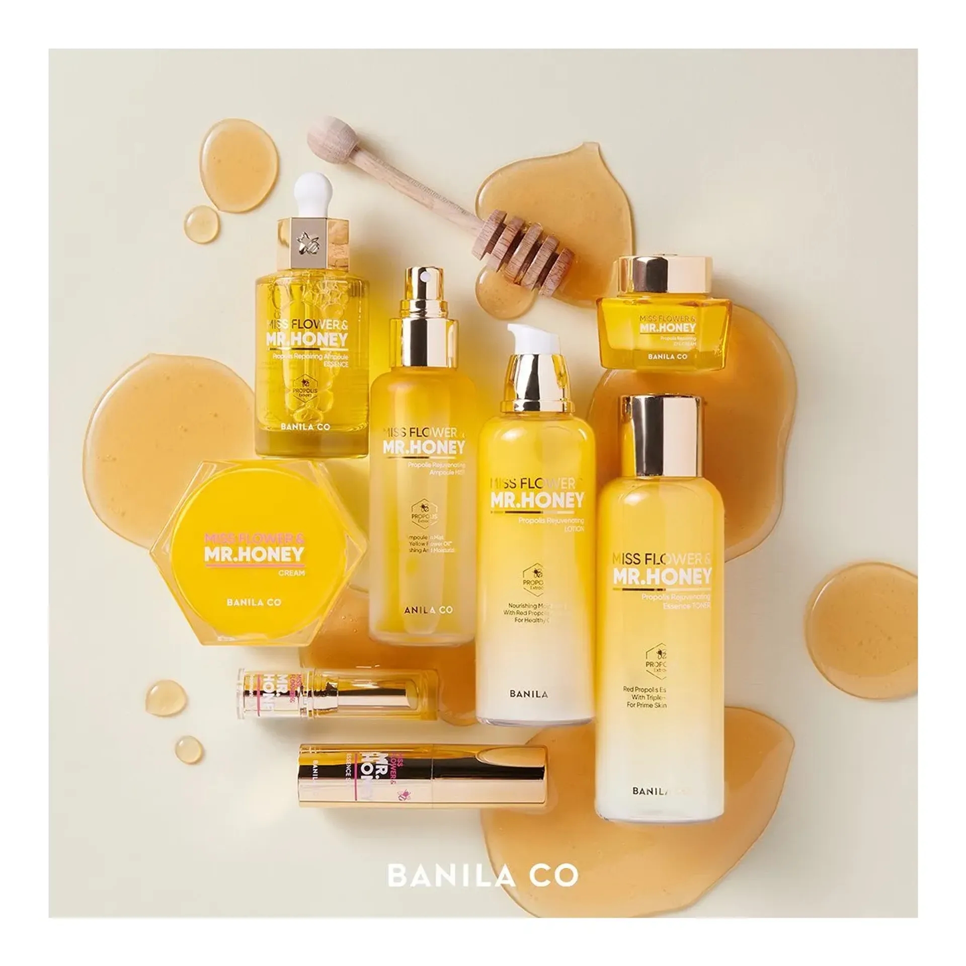 BANILA CO Miss Flower & Mr.Honey Propolis Rejuvenating Essence Toner 190ml