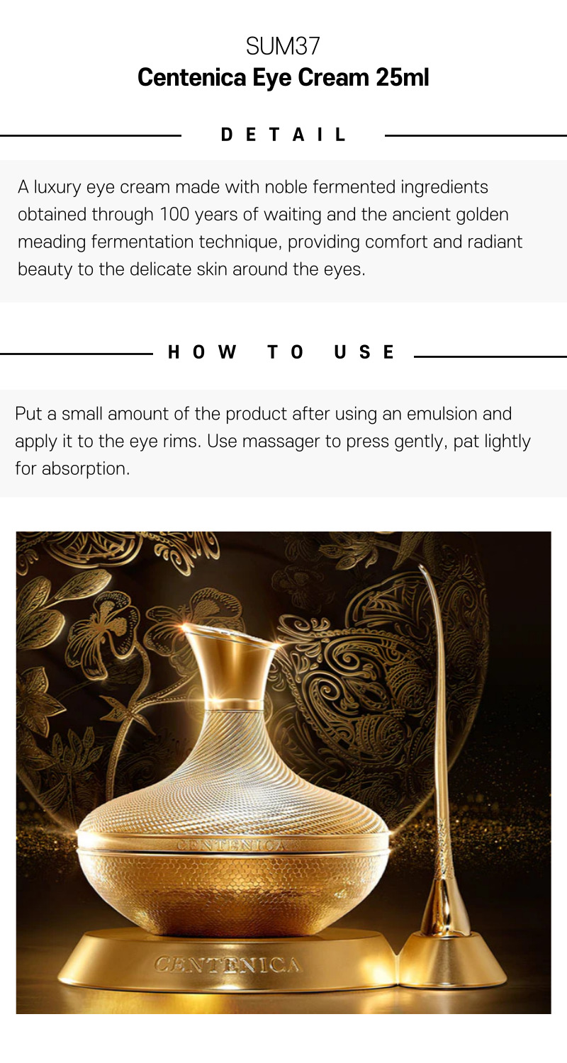 SUM37 Centenica Eye Cream Detail Image