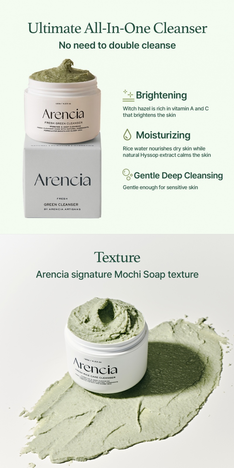 ARENCIA Fresh Royal Rosehip Cleanser 120g-copy