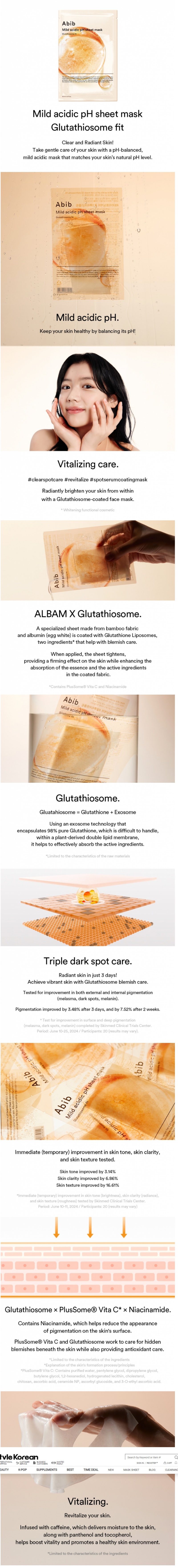 Abib Gjutathiosome Dark Spot Pad Vita Touch 60P-copy