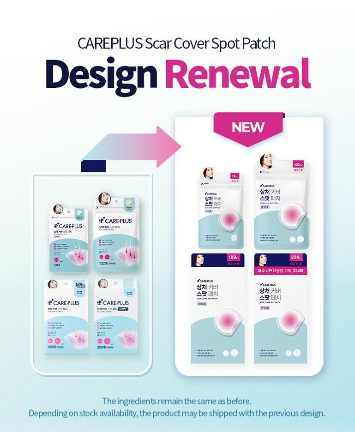 CAREPLUS Scar Cover Spot Patch 102P (RENEWAL)