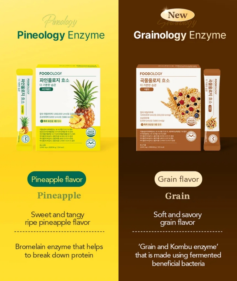 FOODOLOGY Pineology Enzyme 14 Sticks (2-week supply)-copy