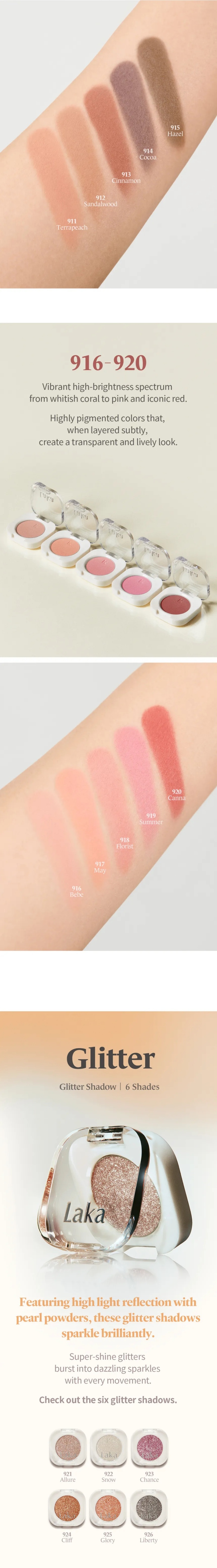 Laka Mono Eyeshadow 1.8g
