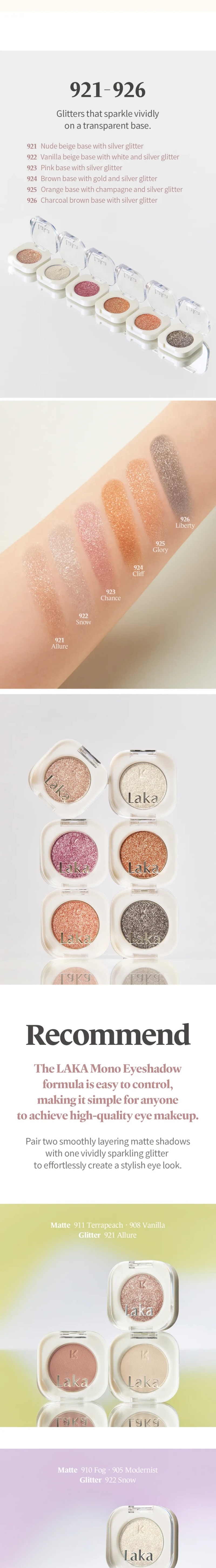 Laka Mono Eyeshadow 1.8g