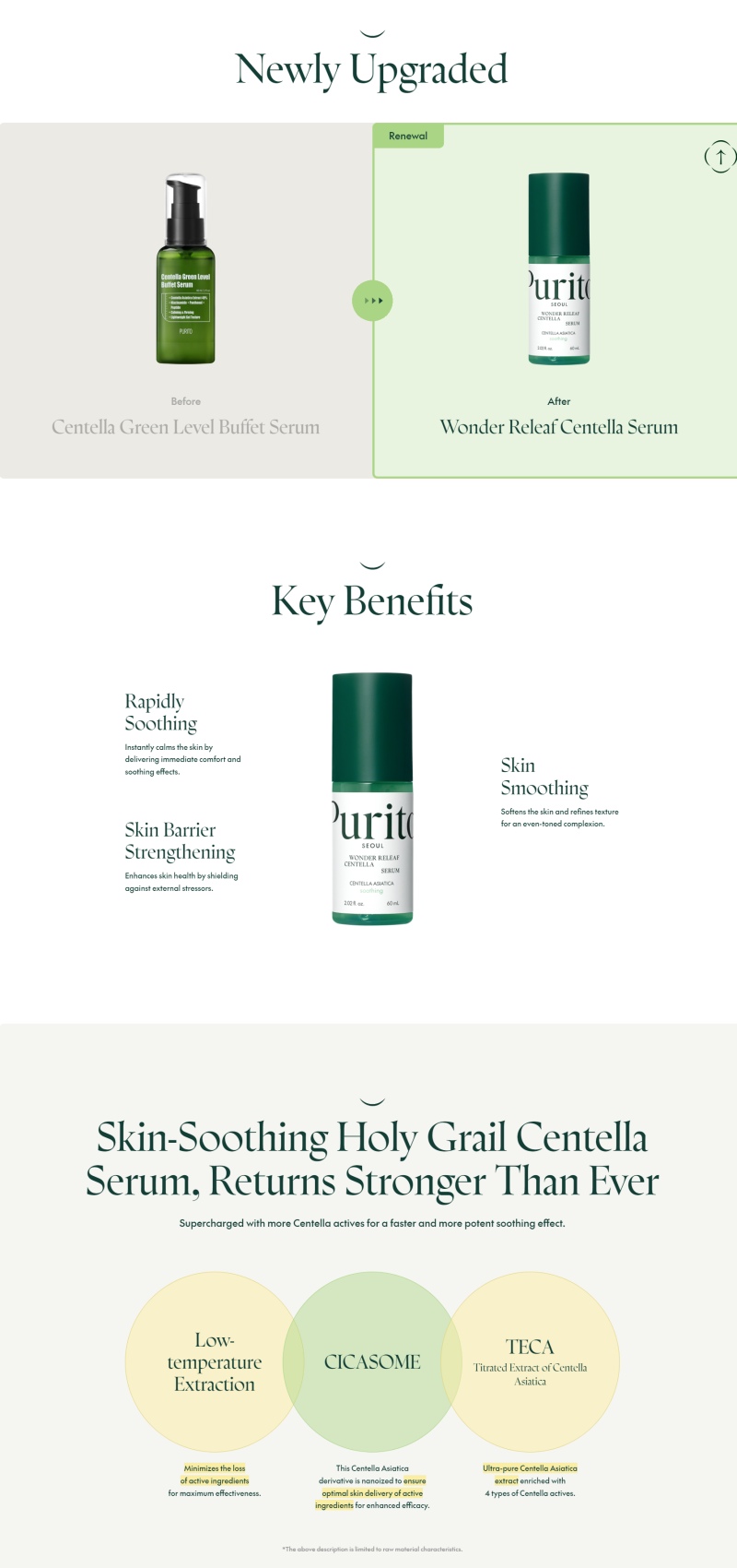 Purito Wonder Releaf Centella Serum 60ml