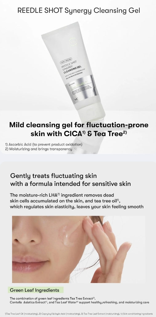 VT Reedle Shot Synergy Cleansing Gel 150ml