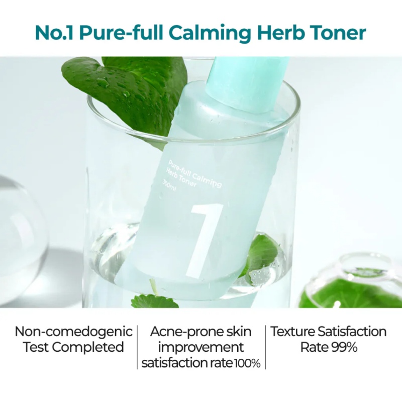 Numbuzin No.1 Pure-full Calming Herb Toner 300ml-copy