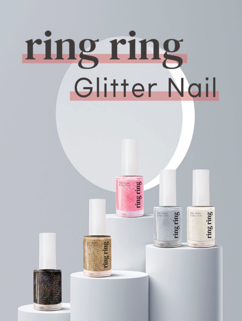 ring ring Nude Nail 10ml #Pink Muly-copy