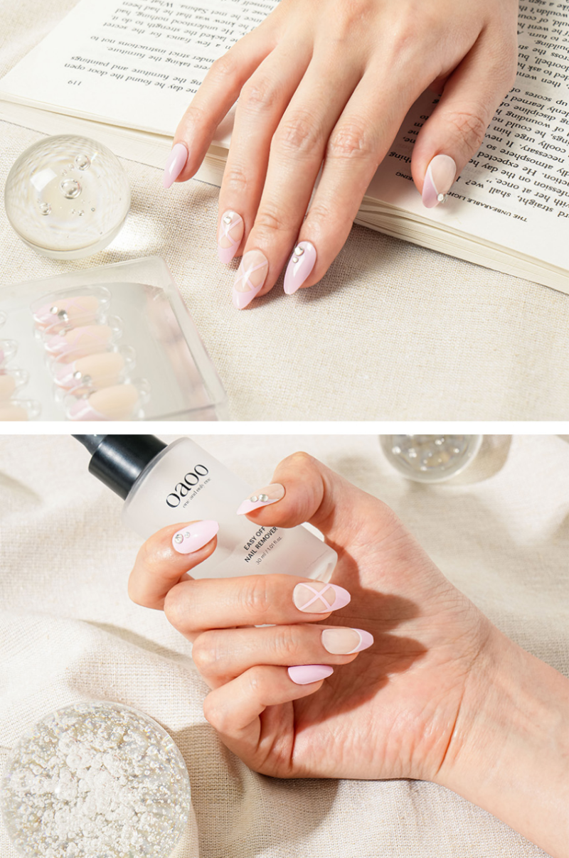 too cool for school Real Wear Nail Tip 24 tips Stiletto Type #Brilliant-copy