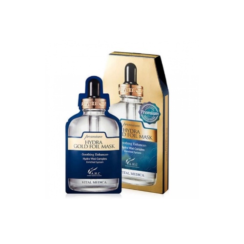 AHC Premium Hydra Gold Foil Mask 5pcs