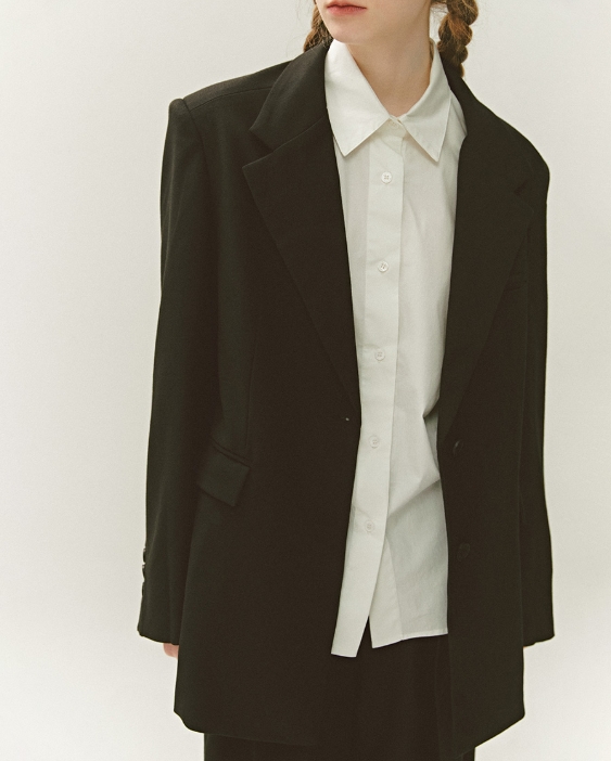 Three Tuck Wide Pants [BROWN]-copy