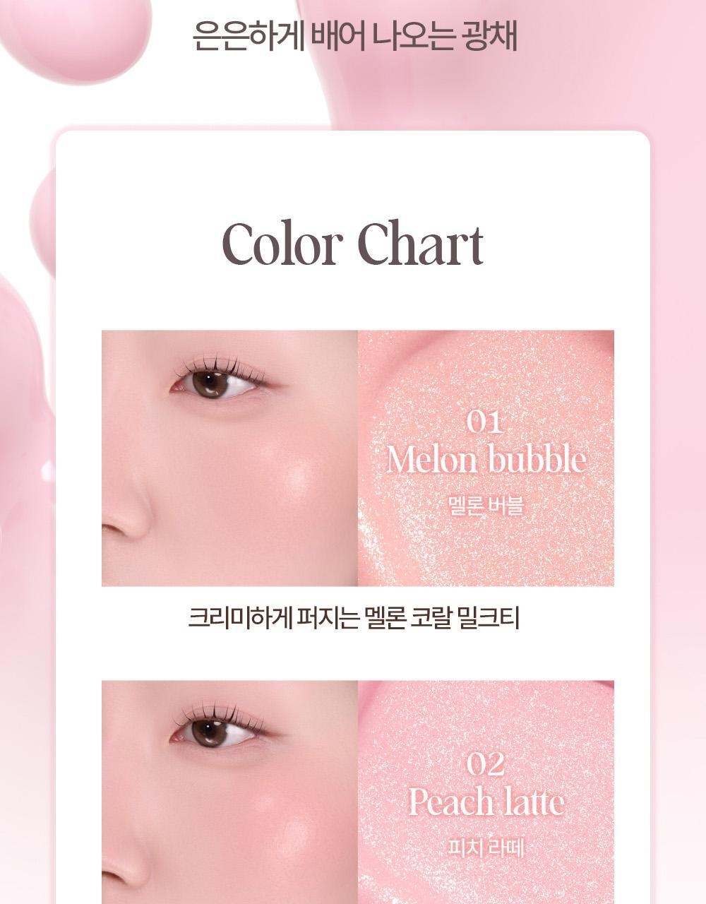 HOLIKA HOLIKA Luminous Milk Beam Blush 4ml