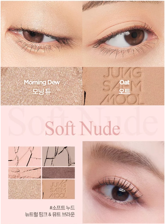 JUNGSAEMMOOL Artist Eye Palette 14.5g #Soft Nude