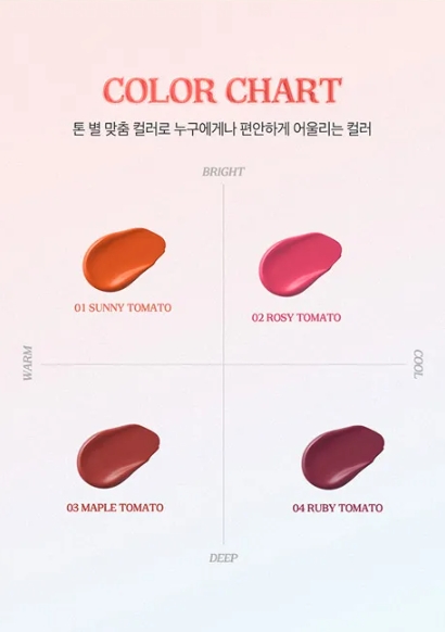 SKINFOOD Tomato Tint Lip Lipstick (4color) [RENEWAL]