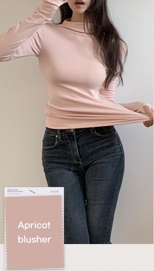 UGG SILHOUETTE Half Pola Shirt Basic