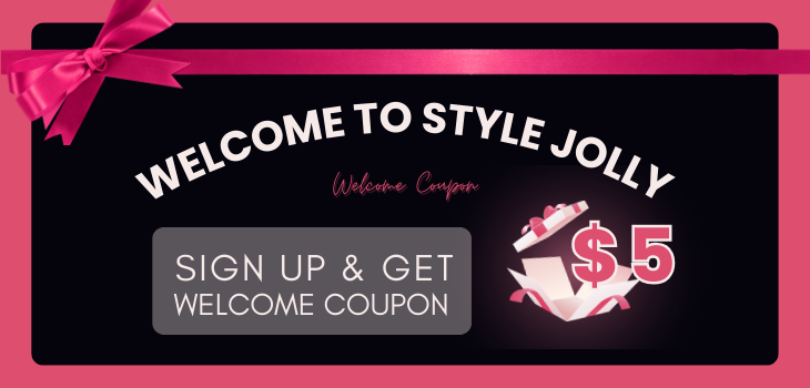 Welcome coupon for StyleJolly online membership