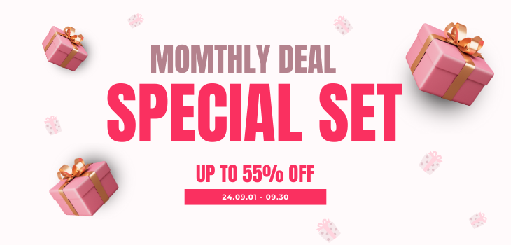 Korean Cosmetic Sets Monthly Deal